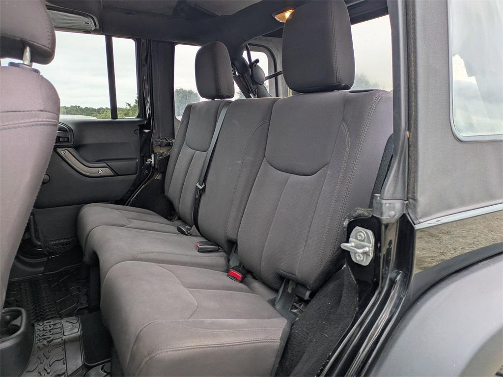 used 2017 Jeep Wrangler Unlimited car, priced at $20,994