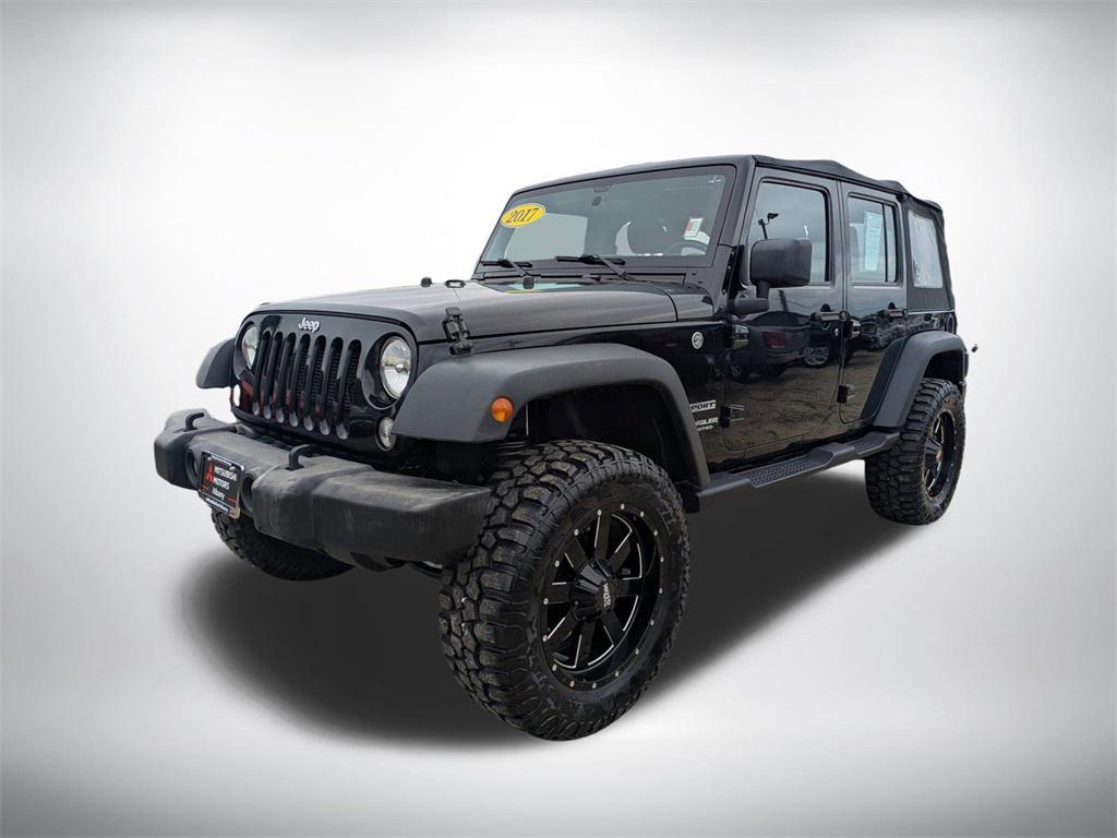 used 2017 Jeep Wrangler Unlimited car, priced at $20,994
