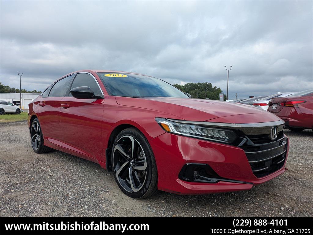 used 2022 Honda Accord car, priced at $23,736
