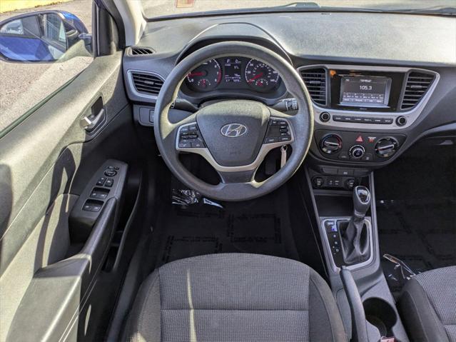 used 2020 Hyundai Accent car, priced at $15,000