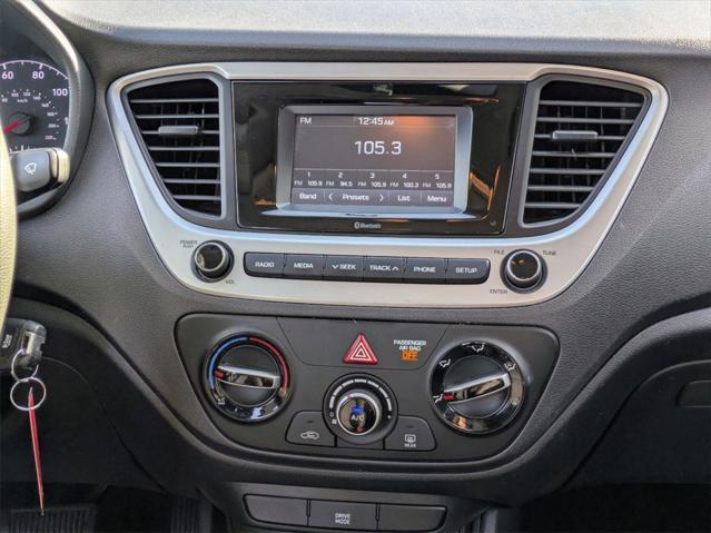 used 2020 Hyundai Accent car, priced at $15,000