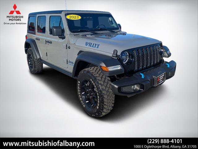 used 2023 Jeep Wrangler 4xe car, priced at $30,194