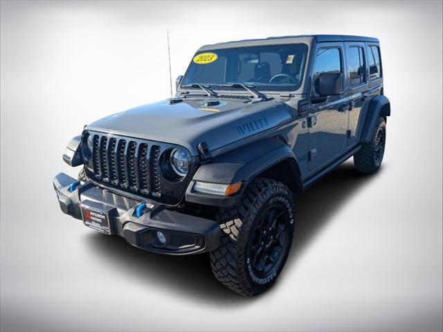 used 2023 Jeep Wrangler 4xe car, priced at $30,194