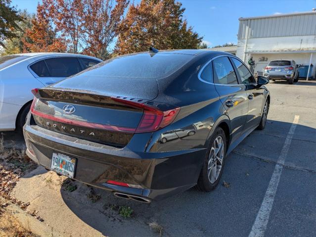 used 2021 Hyundai Sonata car, priced at $18,918