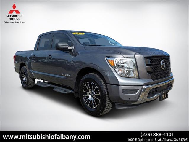 used 2022 Nissan Titan car, priced at $30,928