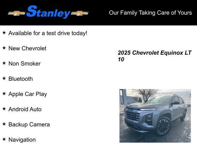 new 2025 Chevrolet Equinox car, priced at $34,745