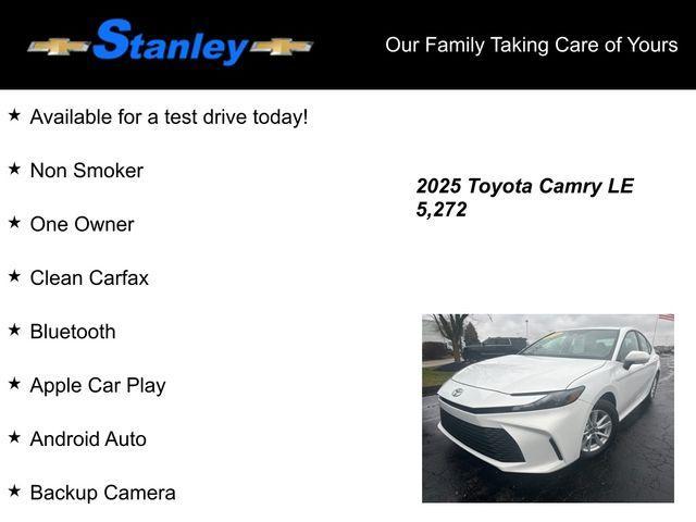 used 2025 Toyota Camry car, priced at $30,347