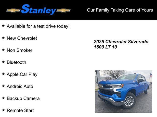 new 2025 Chevrolet Silverado 1500 car, priced at $58,855