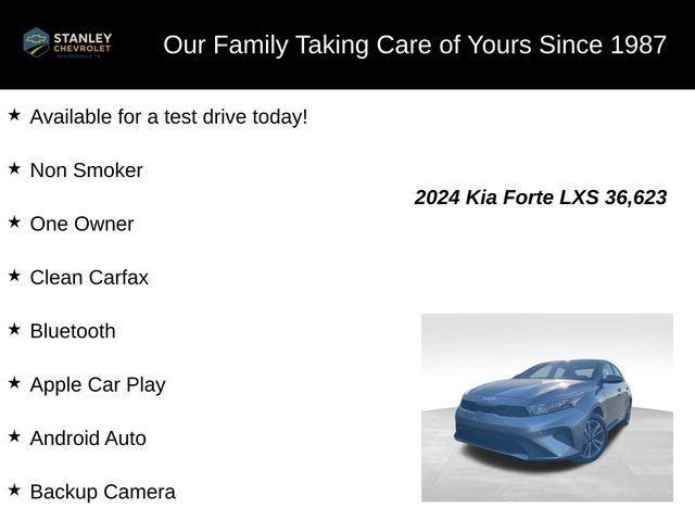 used 2024 Kia Forte car, priced at $16,887