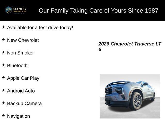 new 2026 Chevrolet Traverse car