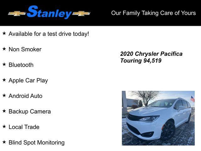 used 2020 Chrysler Pacifica car, priced at $17,476