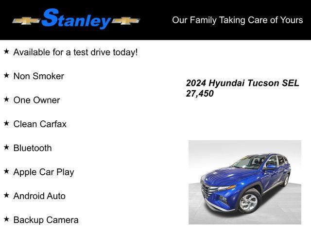 used 2024 Hyundai Tucson car, priced at $26,697