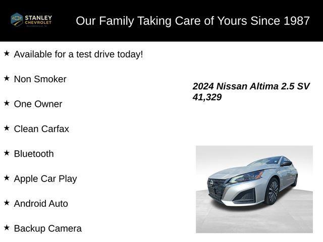 used 2024 Nissan Altima car, priced at $21,094