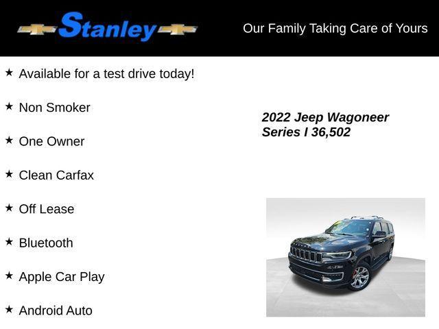 used 2022 Jeep Wagoneer car, priced at $44,780
