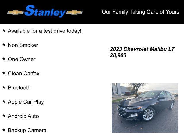 used 2023 Chevrolet Malibu car, priced at $20,607