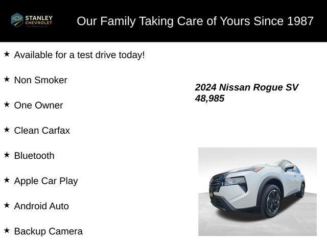 used 2024 Nissan Rogue car, priced at $22,198