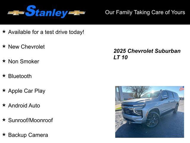 new 2025 Chevrolet Suburban car, priced at $77,345