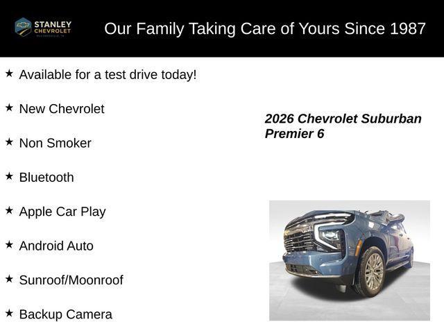 new 2026 Chevrolet Suburban car