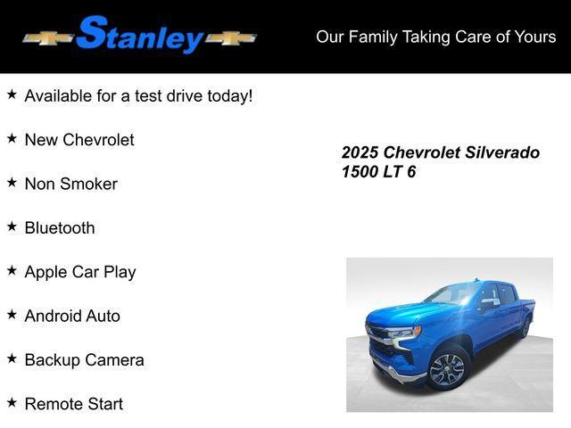 new 2025 Chevrolet Silverado 1500 car, priced at $53,586
