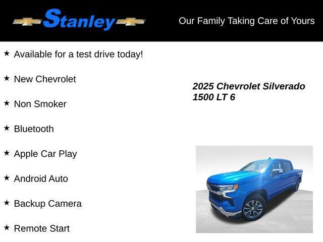 new 2025 Chevrolet Silverado 1500 car, priced at $53,586