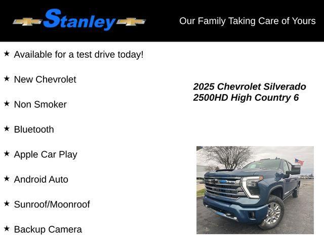 new 2025 Chevrolet Silverado 2500 car, priced at $90,715