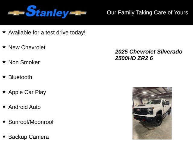 new 2025 Chevrolet Silverado 2500 car, priced at $78,080