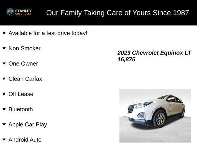 used 2023 Chevrolet Equinox car, priced at $25,005