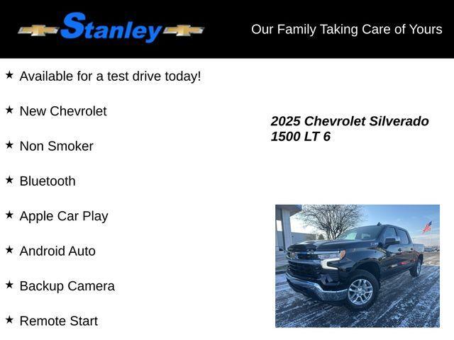 new 2025 Chevrolet Silverado 1500 car, priced at $57,960