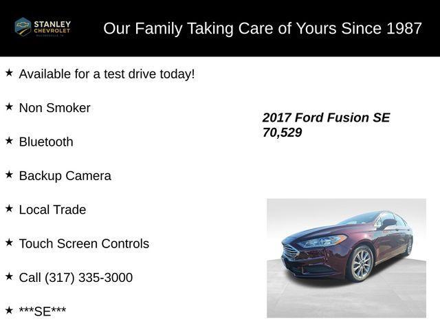 used 2017 Ford Fusion car, priced at $11,742