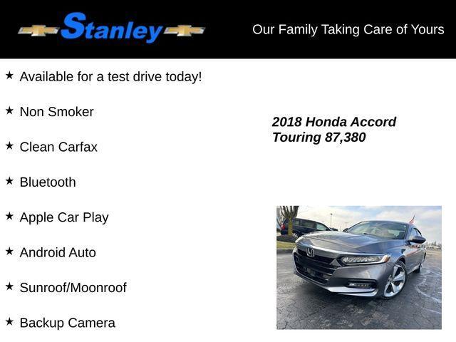 used 2018 Honda Accord car, priced at $20,718