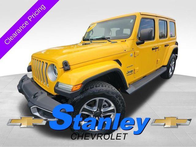used 2020 Jeep Wrangler Unlimited car, priced at $34,683