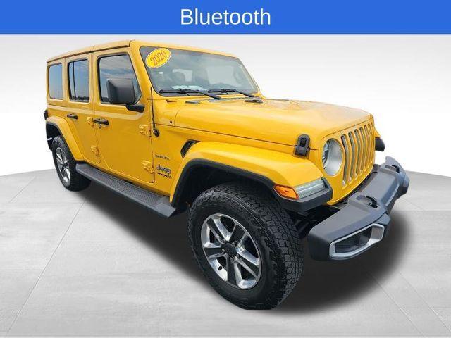 used 2020 Jeep Wrangler Unlimited car, priced at $32,883