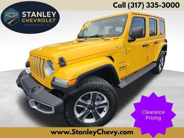 used 2020 Jeep Wrangler Unlimited car, priced at $32,883