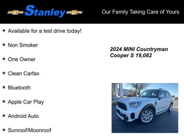 used 2024 MINI Countryman car, priced at $29,978