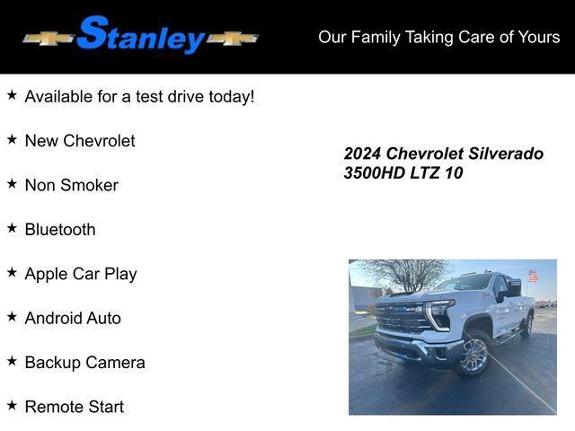 new 2024 Chevrolet Silverado 3500 car, priced at $82,925