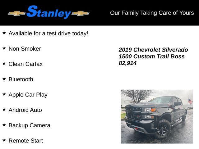 used 2019 Chevrolet Silverado 1500 car, priced at $29,793