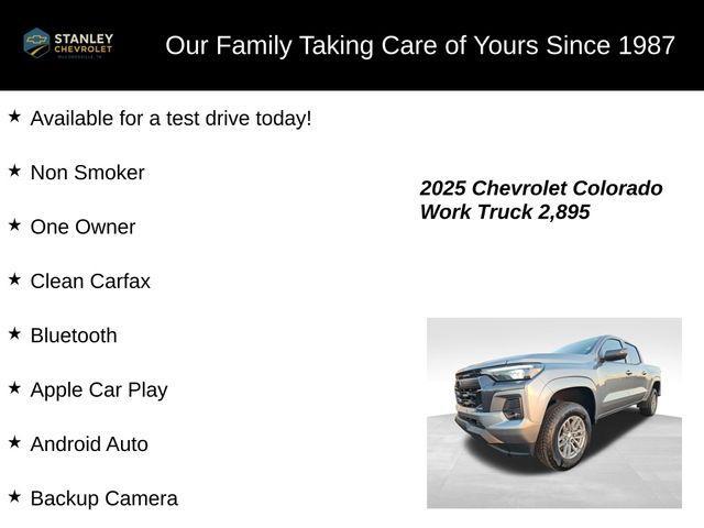 used 2025 Chevrolet Colorado car, priced at $39,812