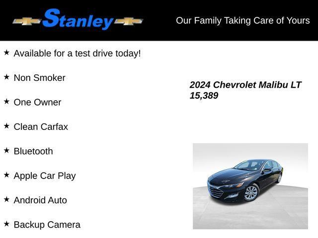 used 2024 Chevrolet Malibu car, priced at $21,845