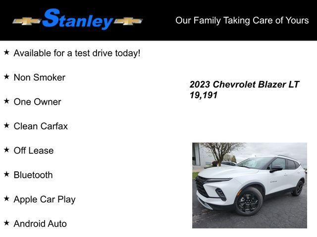 used 2023 Chevrolet Blazer car, priced at $28,489