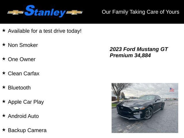 used 2023 Ford Mustang car, priced at $36,465