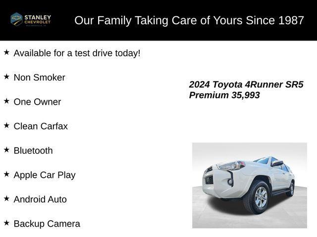 used 2024 Toyota 4Runner car, priced at $40,374