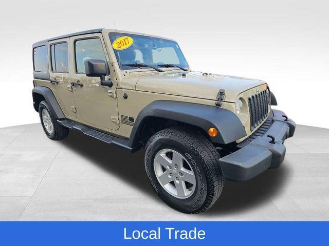 used 2017 Jeep Wrangler Unlimited car, priced at $22,795