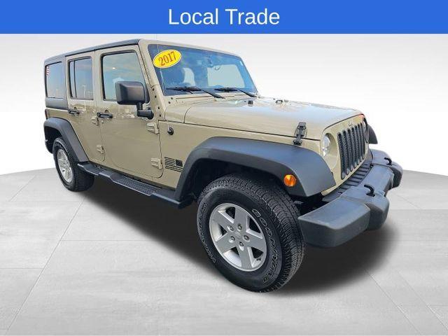 used 2017 Jeep Wrangler Unlimited car, priced at $22,795