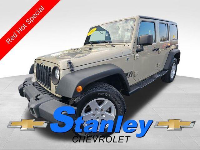 used 2017 Jeep Wrangler Unlimited car, priced at $22,795