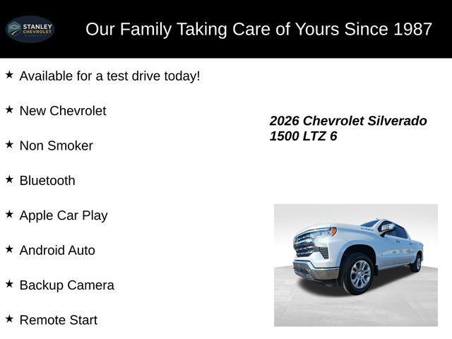 new 2026 Chevrolet Silverado 1500 car, priced at $57,368