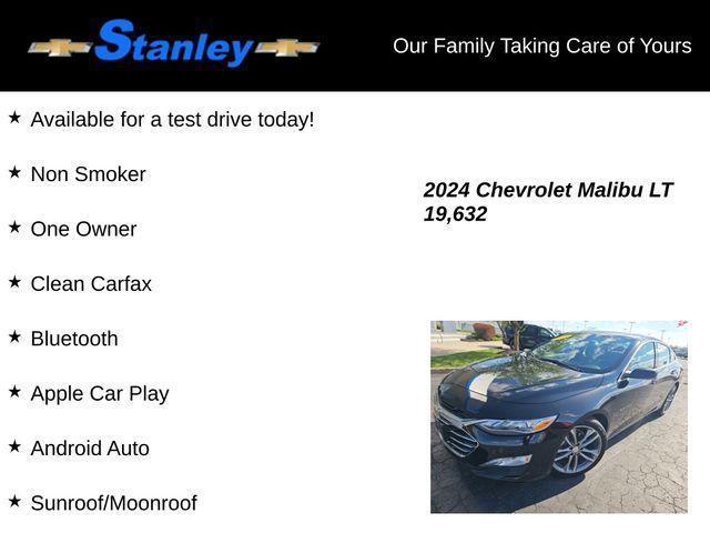 used 2024 Chevrolet Malibu car, priced at $26,499