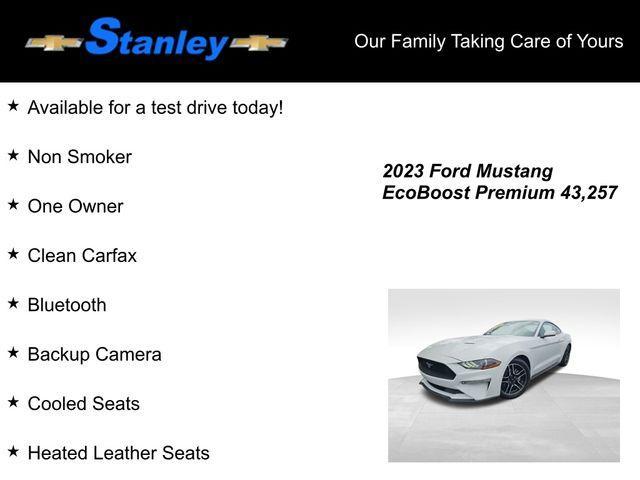 used 2023 Ford Mustang car, priced at $28,301