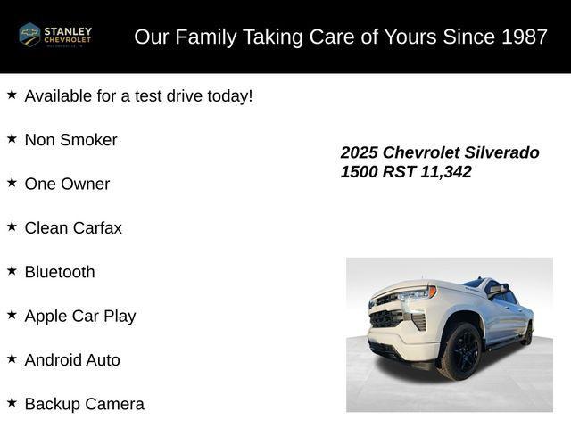 used 2025 Chevrolet Silverado 1500 car, priced at $52,371