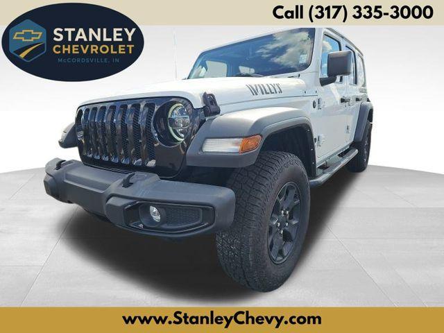 used 2021 Jeep Wrangler Unlimited car, priced at $33,497