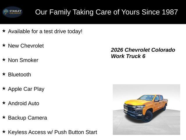 new 2026 Chevrolet Colorado car